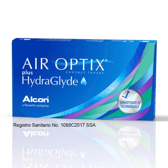 Imagen de AIR OPTIX AQUA HYDRAGLYDE PODER +3.75 CB - 8.6