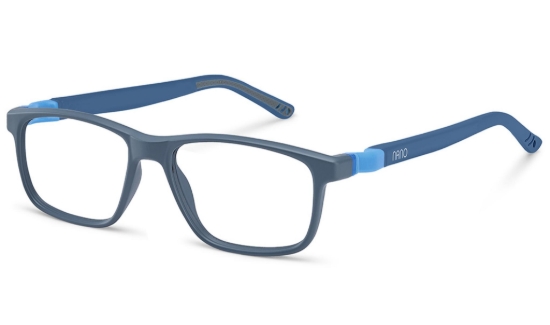 Imagen de NANO FANBOY 52 3.0 NAO3172252 GRIS SATIN AZUL 52-15-148